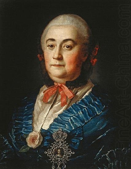 Portrait of A.M.Izmailova, Antropov, Aleksei